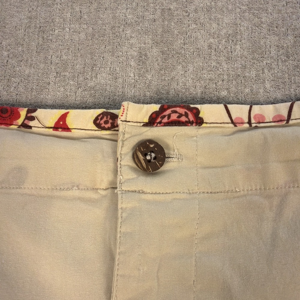 Vintage Y2K Patagonia Water Girl Organic Cotton Utility Skirt Khaki Womens 12 - Picture 2 of 11